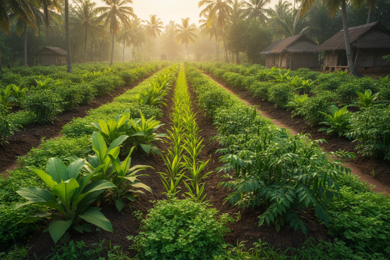 greenery spice cultivation